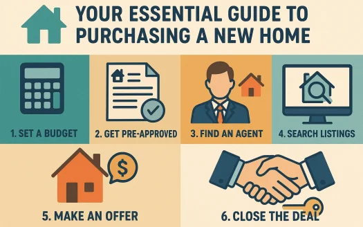 Infographic: Your Essential Guide to Purchasing a New Home