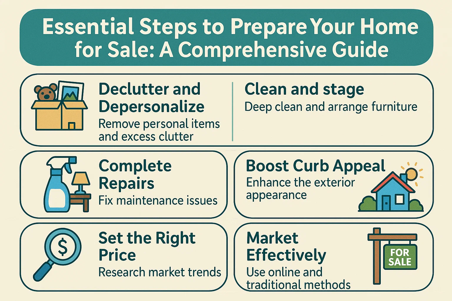Essential Steps to Prepare Your Home for Sale: A Comprehensive Guide