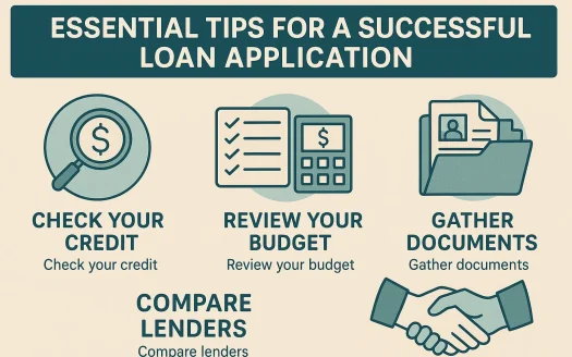 Infographic: Essential Tips for a Successful Loan Application