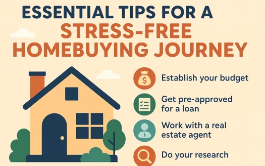 Infographic: Essential Tips for a Stress-Free Homebuying Journey