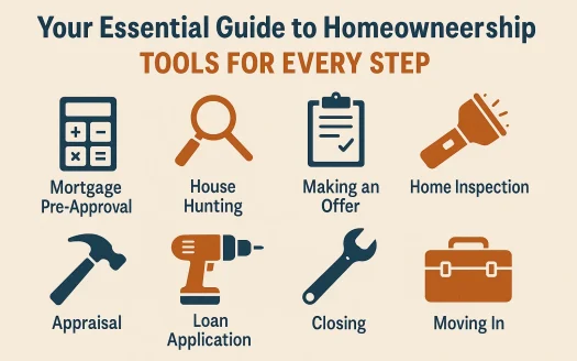 Infographic: Your Essential Guide to Homeownership: Tools for Every Step