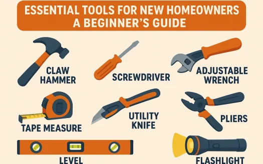 Infographic: Essential Tools for New Homeowners: A Beginner’s Guide