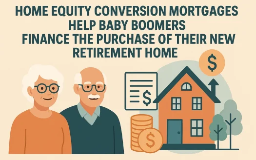 Infographic: Home Equity Conversion Mortgages Help Baby Boomers Finance the Purchase of Their New Retirement Home