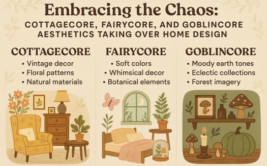 Infographic: Embracing the Chaos: Cottagecore