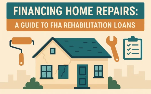 Infographic: Financing Home Repairs: A Guide to FHA Rehabilitation Loans