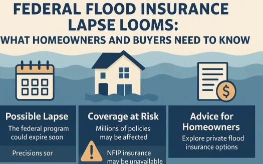 Infographic: Federal Flood Insurance Lapse Looms: What Homeowners and Buyers Need to Know