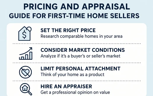 Infographic: Pricing and Appraisal Guide for First-Time Home Sellers