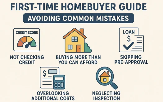Infographic: First-Time Homebuyer Guide: Avoiding Common Mistakes