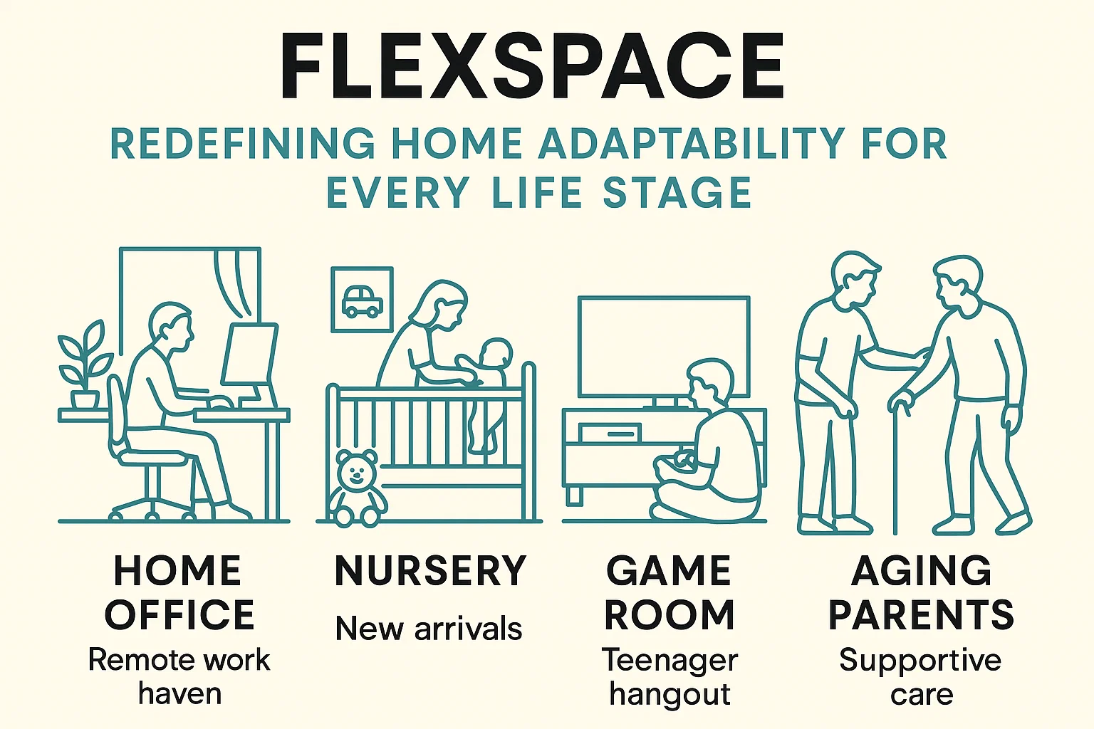 FlexSpace: Redefining Home Adaptability for Every Life Stage