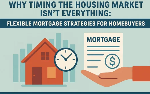 Infographic: Why Timing the Housing Market Isn’t Everything: Flexible Mortgage Strategies for Homebuyers