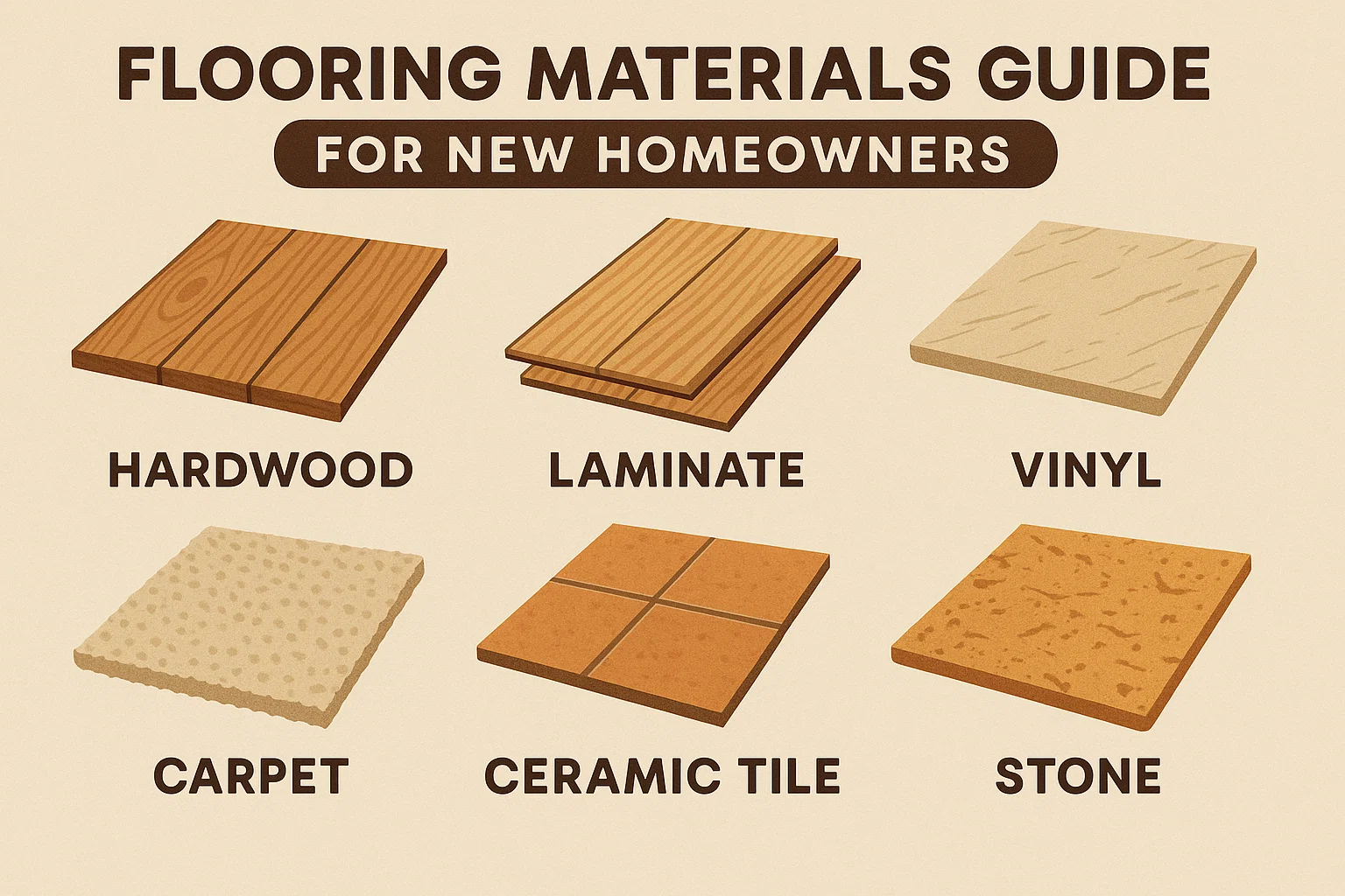 Flooring Materials Guide for New Homeowners