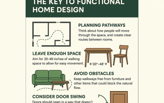 Infographic: Mastering Traffic Flow: The Key to Functional Home Design