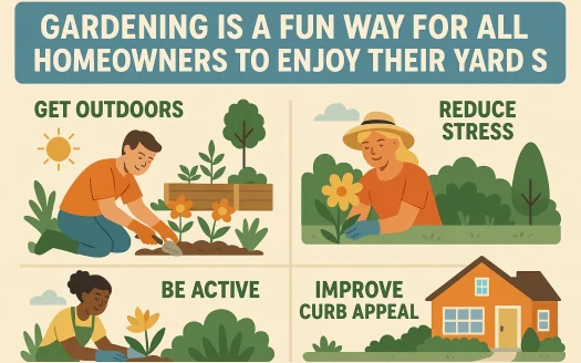 Infographic: Gardening Is a Fun Way for All Homeowners to Enjoy Their Yard Space