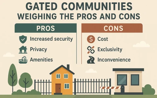Infographic: Gated Communities: Weighing the Pros and Cons