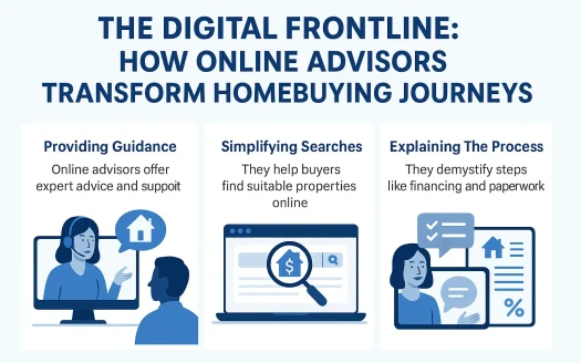 Infographic: The Digital Frontline: How Online Advisors Transform Homebuying Journeys