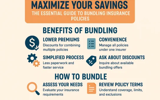 Infographic: Maximize Your Savings: The Essential Guide to Bundling Insurance Policies