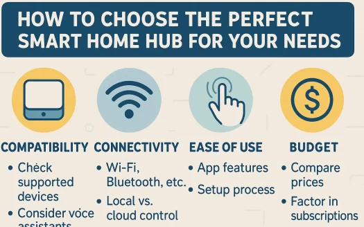Infographic: How to Choose the Perfect Smart Home Hub for Your Needs