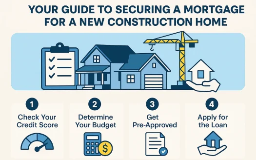 Infographic: Your Guide to Securing a Mortgage for a New Construction Home