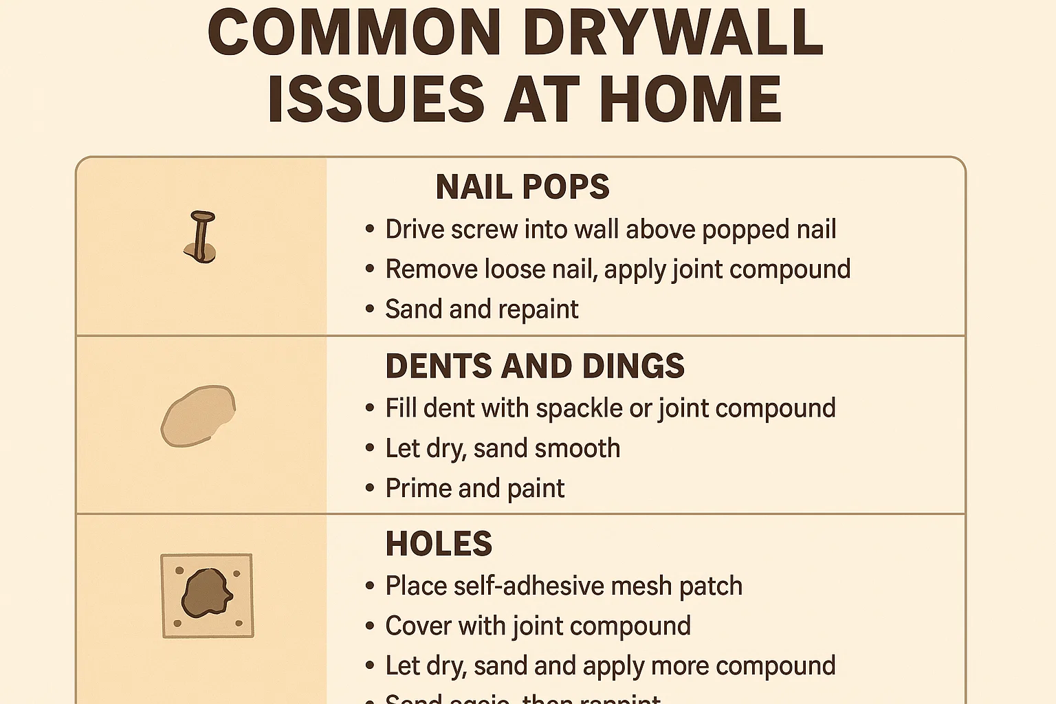 Essential Guide to Fixing Common Drywall Issues at Home