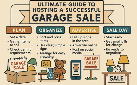 Infographic: Ultimate Guide to Hosting a Successful Garage Sale