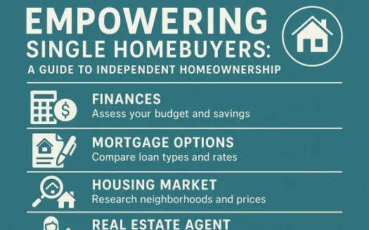 Infographic: Empowering Single Homebuyers: A Guide to Independent Homeownership