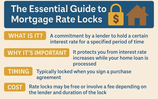 Infographic: The Essential Guide to Mortgage Rate Locks