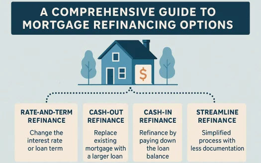 Infographic: A Comprehensive Guide to Mortgage Refinancing Options