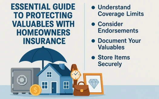 Infographic: Essential Guide to Protecting Valuables with Homeowners Insurance