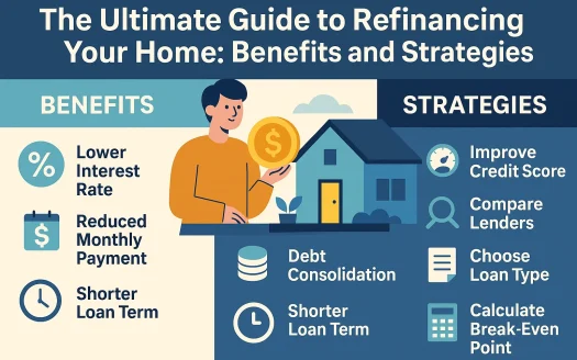 Infographic: The Ultimate Guide to Refinancing Your Home: Benefits and Strategies