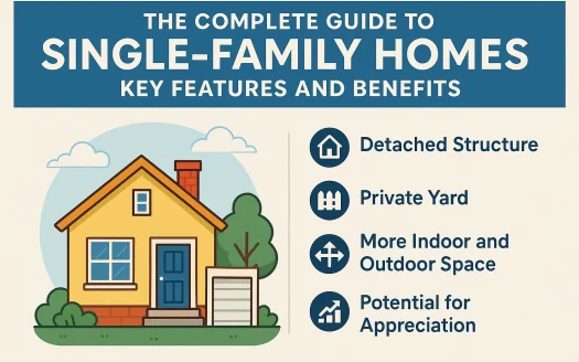 Infographic: The Complete Guide to Single-Family Homes: Key Features and Benefits