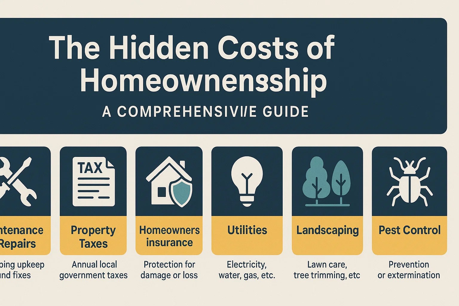 The Hidden Costs of Homeownership: A Comprehensive Guide