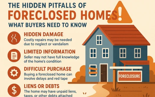 Infographic: The Hidden Pitfalls of Foreclosed Homes: What Buyers Need to Know