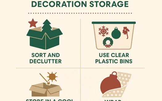 Infographic: Essential Holiday Decoration Storage Tips