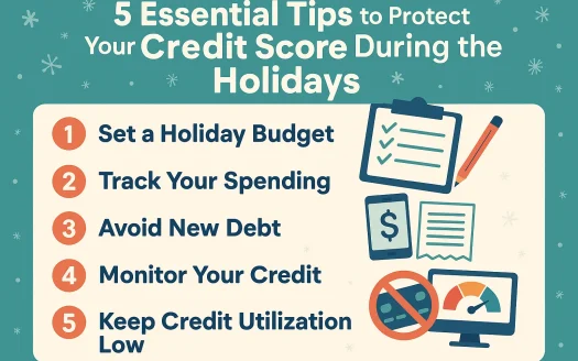 Infographic: 5 Essential Tips to Protect Your Credit Score During the Holidays
