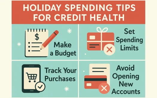 Infographic: Holiday Spending Tips for Credit Health