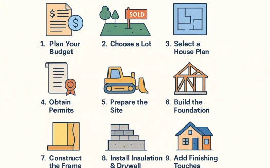 Infographic: Your Step-by-Step Guide to Building a New Home