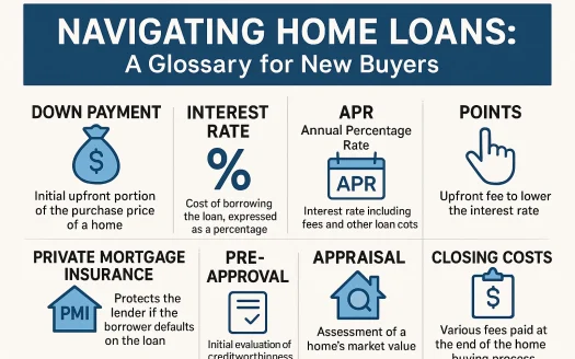 Infographic: Navigating Home Loans: A Glossary for New Buyers