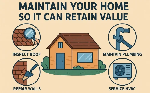 Infographic: Maintain Your Home So It Can Retain Value