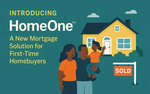 Infographic: Introducing HomeOne: A New Mortgage Solution for First-Time Homebuyers