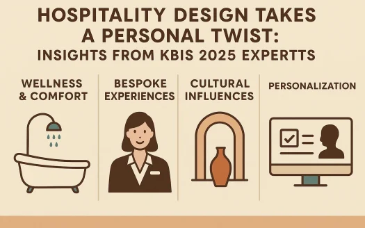 Infographic: Hospitality Design Takes a Personal Twist: Insights from KBIS 2025 Experts
