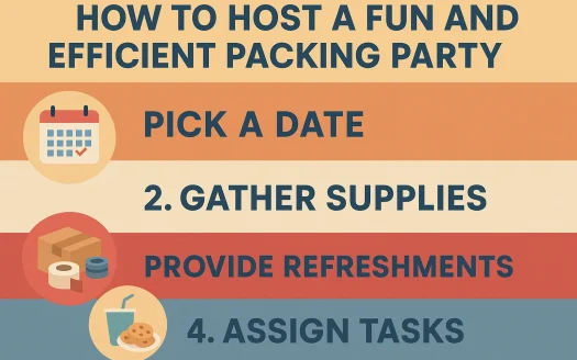 Infographic: How to Host a Fun and Efficient Packing Party