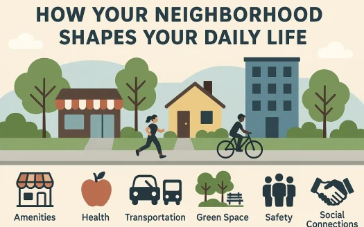 Infographic: How Your Neighborhood Shapes Your Daily Life