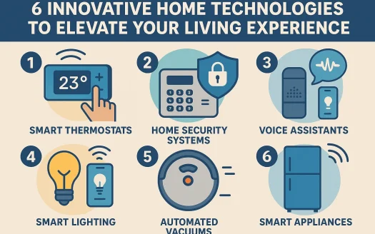 Infographic: 6 Innovative Home Technologies to Elevate Your Living Experience