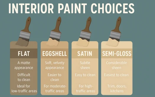 Infographic: Interior Paint Choices