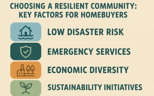 Infographic: Choosing a Resilient Community: Key Factors for Homebuyers