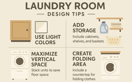 Infographic: Laundry Room Design Tips