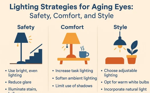 Infographic: Lighting Strategies for Aging Eyes: Safety