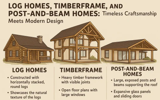 Infographic: Log Homes