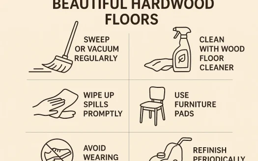 Infographic: Essential Tips for Maintaining Beautiful Hardwood Floors