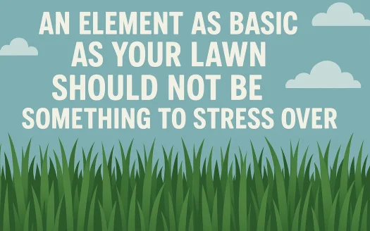 Infographic: An Element as Basic as Your Lawn Should Not Be Something to Stress Over